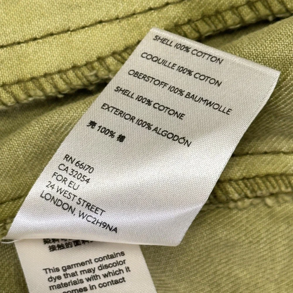 Free People Seize The Day‎ Oversided Military Jacket Womens Large Green